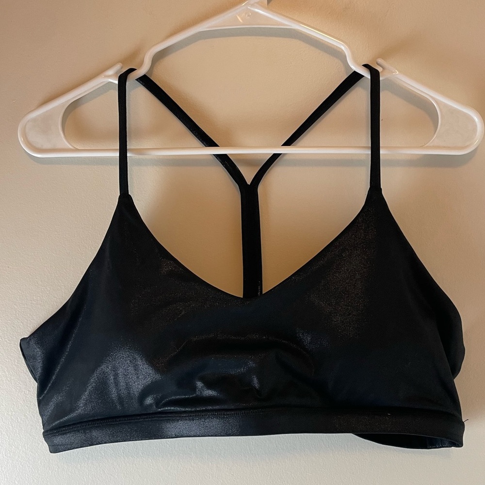 Constantly Varied Gear CVG Move Free Bra in Faux Leather, Size XXL